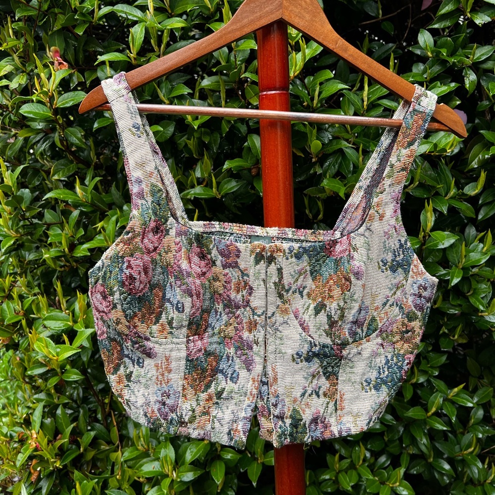 Adorable Corset Crop Top